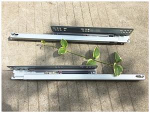 China Wardrobe Furniture Drawer Runners , Kitchen Cabinet Drawer Runners Galvanized wholesale