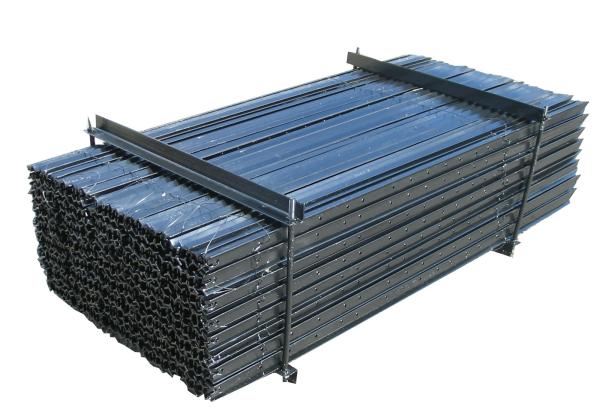 Black Painted Farm Metal Fence Post Hot Dipped Galvanized Star Picket Steel