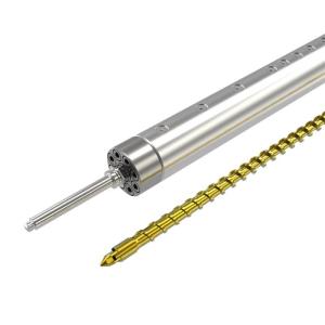 China Anti Corrosion Bimetallic Barrel Screw Extruder For Film Blown Machine wholesale