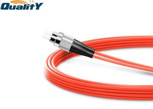 China Diameter 3.0mm OM2 FC FC Duplex Fiber Optic Cable wholesale