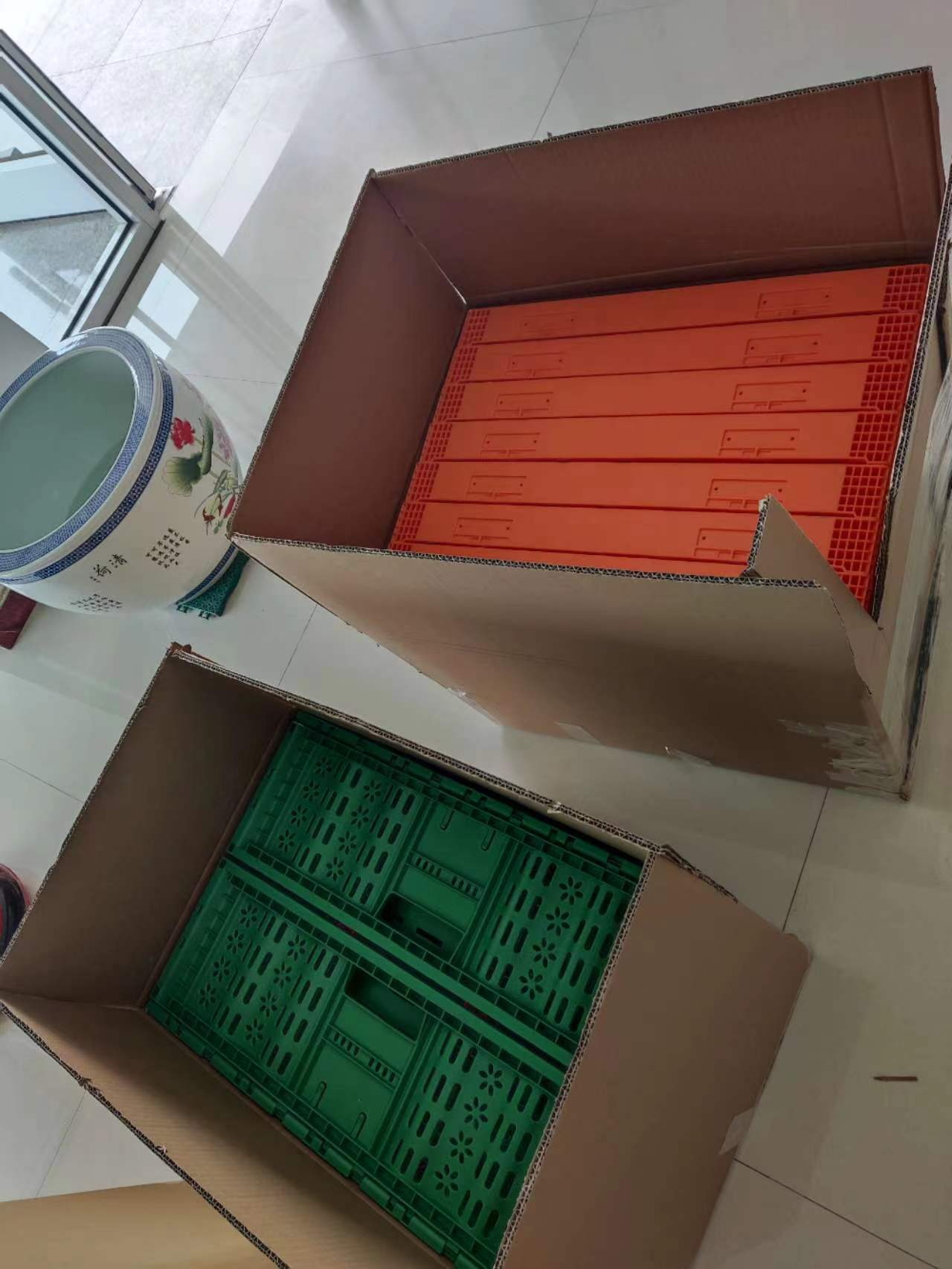 Stackable Collapsible Plastic Crates The Ultimate Solution for Fruit Vegetable Moving