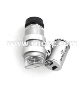 China 45x - 60x LED UV Light Mini microscope jewelry , jewellery microscope G12.4504 wholesale