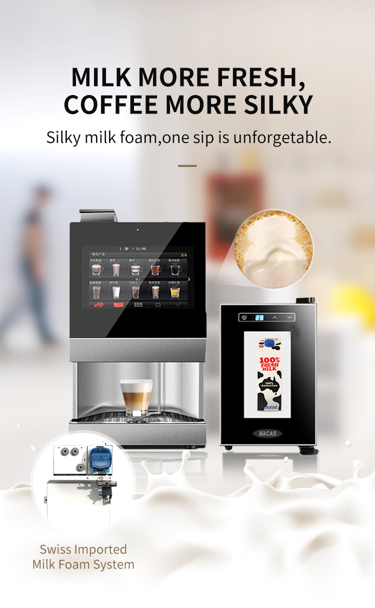 300 Cups Espresso Automatic Coffee Vending Machine 2700W