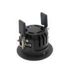 Slim Cutout 83mm 640lm Dimmable LED Downlights 360 Degree Rotatable