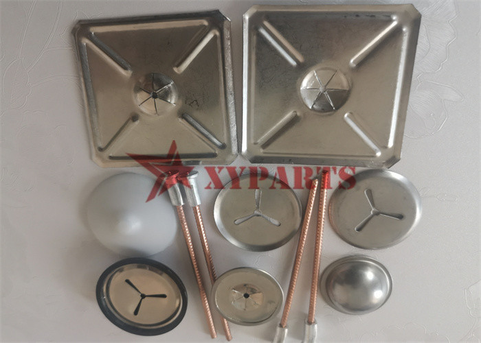 CD Flanged Bimetallic Weld Pins Aluminum Weld Base For Marine Building