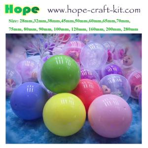 China 28mm,32mm,38mm,45mm,50mm,60mm,65mm,70mm, 75mm, 80mm, 90mm, 100mm, 120mm, 160mm, 200mm, 280mm Gachapon Eggs surprise eggs wholesale