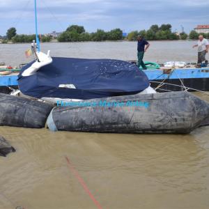 China Marine Salvage Rubber Ship Launching Airbag Floating inflatable wholesale