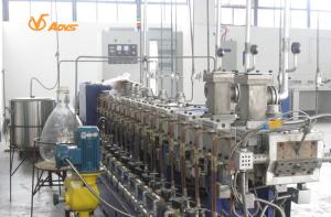 China 55KW Counter Rotating Twin Screw Extruder 3 Air Vent For Food / Pharmacy wholesale