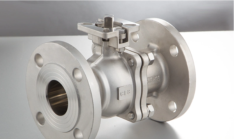 Flange End Worm Gear Industrial Trunnion Ball Valve Stainless Steel/ WCB Construction