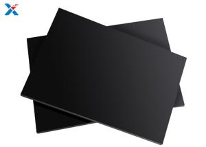 China Black Matte 1mm Frosted Acrylic Sheet Custom Large Plexiglass Board wholesale