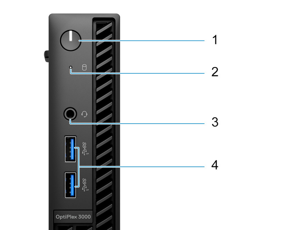 Powerful Dell Optiplex MFF Micro Desktop Computer Intel B660 Chipset 8G DDR4 RAM 256G SSD
