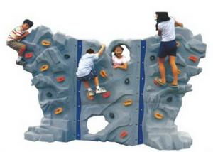China Interior Freestanding Rock Climbing Wall , Toddler Rock Climbing Wall High Rigidity wholesale