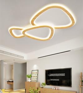 China Modern Ceiling Lights Living Room Art dero Cloud round Wooden ceiling lights(WH-WA-50) wholesale