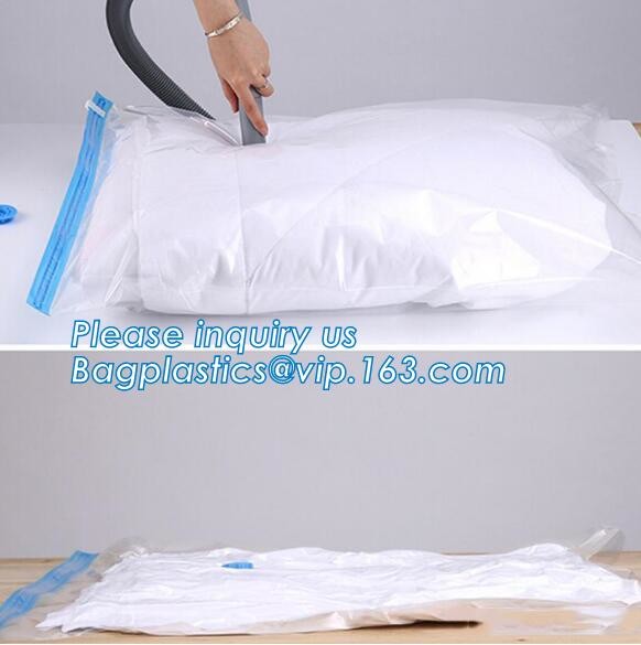 PA space bag for travel, vacuum pack mattress bag, vacuum plastic storage bags, vacuum quilt packing bags, flat v