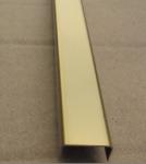 U Channel Manufacturer 201 304 Stainless Steel Mirror Gold Color For Glass