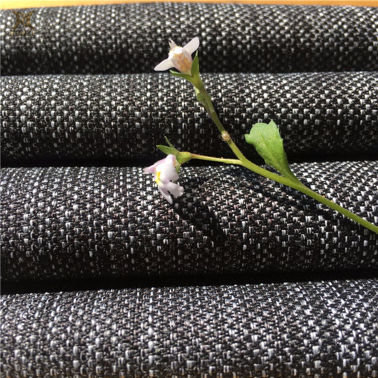 Thick Coarse Sheeting Cloth for Baby Stroller Bags 285gsm Woven Cation Two Color Plain