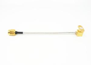 China 50ohm SMA Male RF Cable Assemblies Au Plated Custom RF Cable Assembly on sale