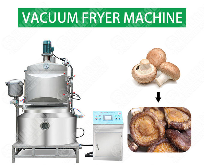 Thermal Oil 3kw 60kg/Time Dia 700mm Vacuum Frying Machine
