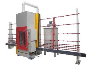 China Full Automatic Glass Sandblasting Machine for Shower Safety Glass in US Currency wholesale