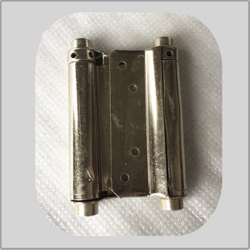 Popular Double Action Spring Hinge Customized Size Polished Surface Color