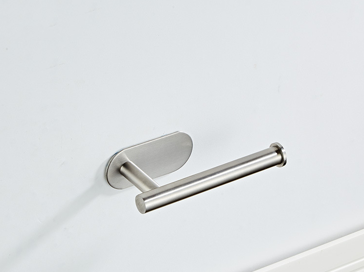 Stainless Steel Bathroom Adhesive Toilet Roll Holder Custom Logo