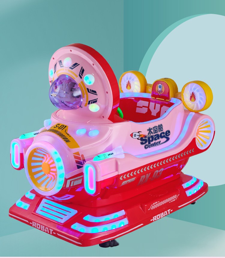 Kiddie Electric Swing Ride Amusement at Carnival Rides with Picture and Coin Operated