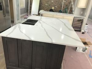 China No Impurity Artificial Quartz Vanity Countertops For Bathroom wholesale
