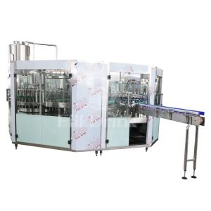 China 15000BPH SUS304 Juice Bottle Filling Machine Automated Bottling Equipment wholesale