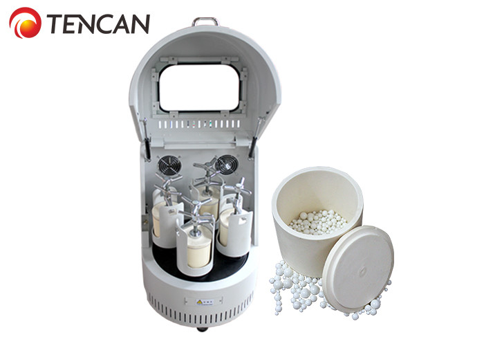 Lab Grinding Milling Planetary Ball Mill with ≤10mm Feeding Size 0.1-0.66kg/H