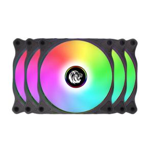 China High Air Volume Silent Chassis Cooling Fans DC 12V 4P Heatsink Color 2800rpm 38CFM wholesale