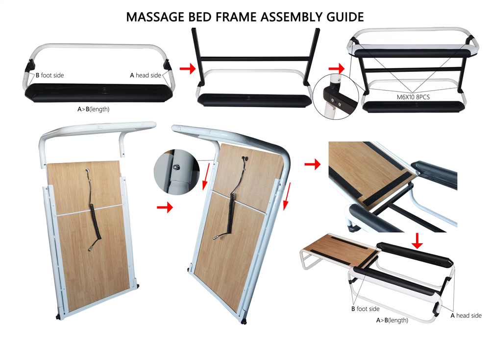 New Trends Chiropractic Spine Therapy Bed Massager Jade Thermal Salon Furniture Infrared Massage Bed