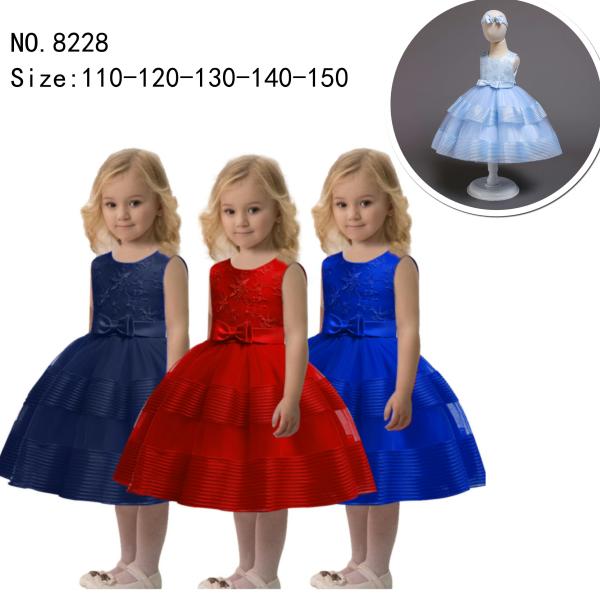 girl's princess dress evening dress wear party dress ready goods ready to ship