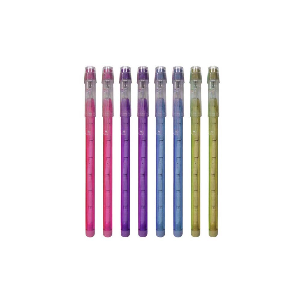 Transparent color the dollar pattern Standard Non-Sharpening Pencil 9 leads for kids