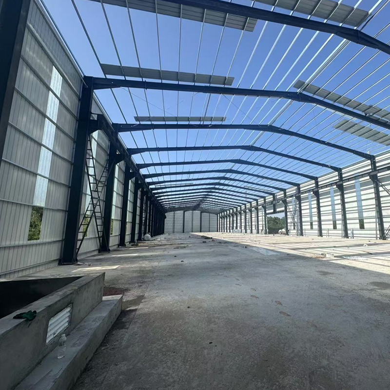 Customized Easy Install Prefabricated Steel Structure Workshop with Modern Design and C.Z Shape Steel Channel Purlin