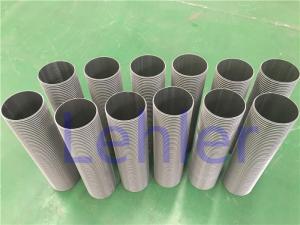 China Vertical Wire Screen Strong Construction High - Precision Slot Opening wholesale