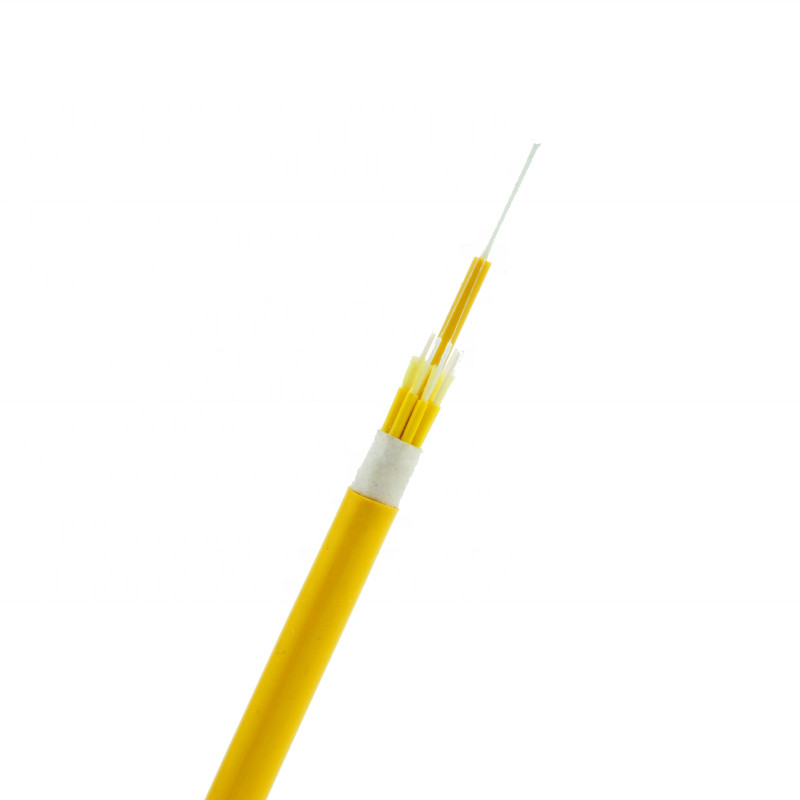 24 Core LSZH 850nm 1300nm Multi Fiber Optic Cable