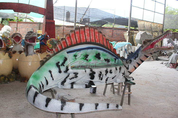 Leisure Place Fiberglass Reinforced Plastic Custom Dinosaur Chair For Show