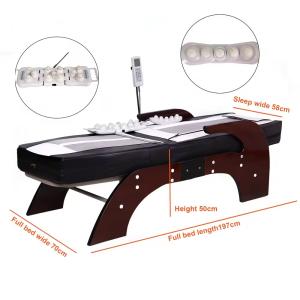 China Nugar Best N4 Bed Electric Korea Japan Thai Cheap Price Modern Full Back Whole Body Thermal Jade Roller Massage Table Be wholesale