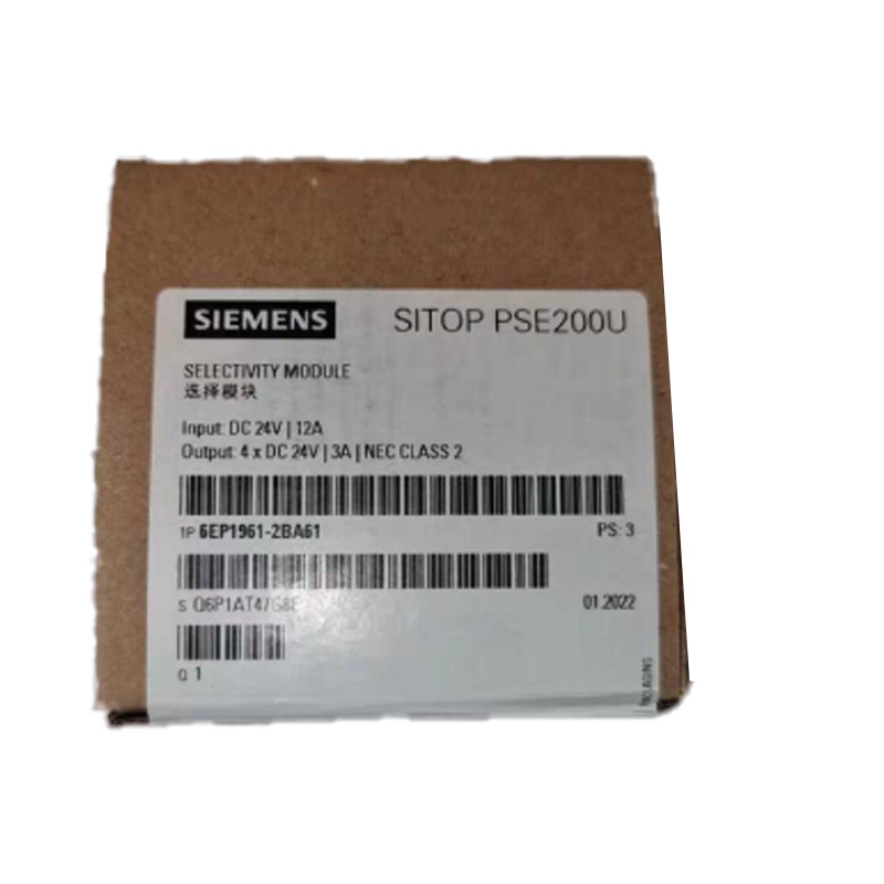 SIEMENS Sitop Selectivity Module PSE200U 3A NEC CLASS 2 6EP1961-2BA61 4 Channel