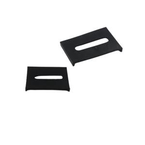 China Anodizing Finish 100mm Square Plate Washers Anti Slip Customized wholesale
