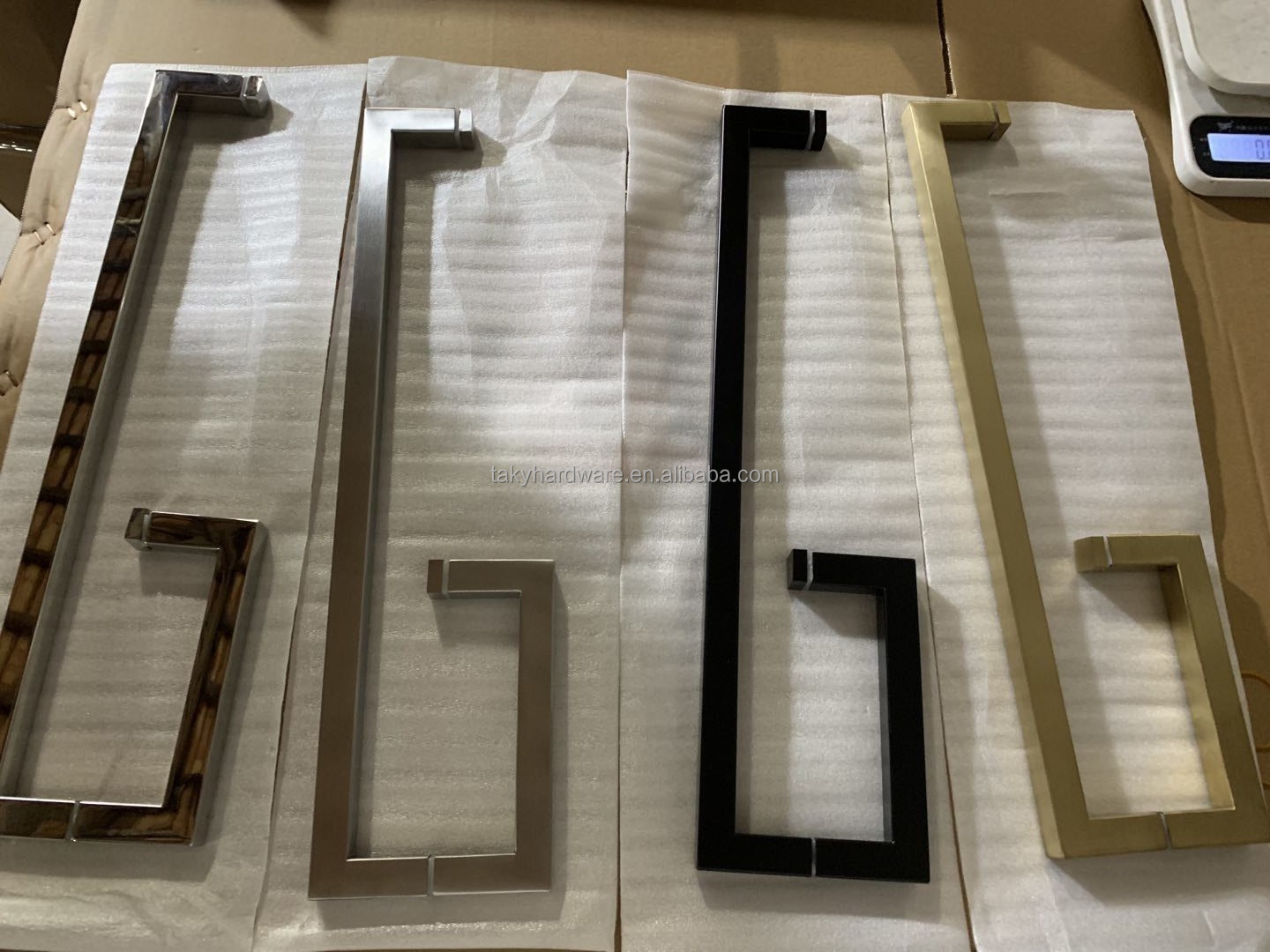 Modern Minimalist Chinese European Style Door Window Pull Handles for Shower Room