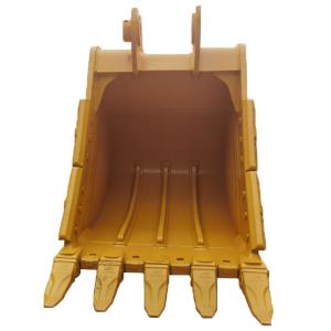 China 40ton PC400 Excavator Rock Bucket Tooth with Q345B Heavy Duty Ripper Shank Teeth wholesale