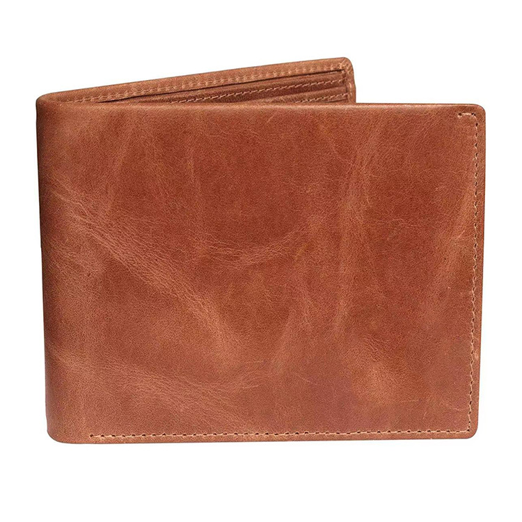 Luxury Vintage Designer Slim RFID Men's Leather Wallet with GENUINE LEATHER Material