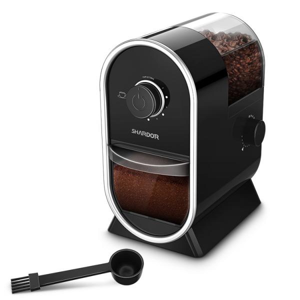 240g Controlling Knob Stainless Steel Burr Hand Grinder Nespresso Household