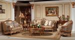 Hand carved royal furniture wooden frame 6 seater sofa set designs in antique