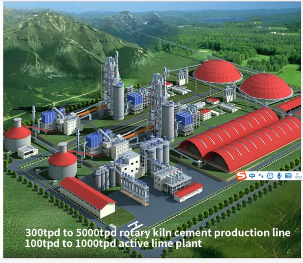 Quality Completely Automatically OPC 2000tpd Cement Production Line for sale