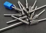 Solid Carbide Rotary Burr , Long Shank Carbide Burr Good Grinding Effect