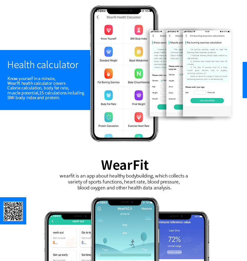 CPU HS6620 Smart Watch With Calling ​Multi Language Running Track Health Monitor