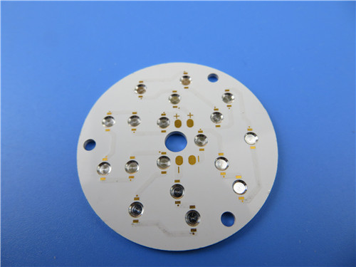 Single Sided IPC 6012 Class 2 IMS Circuit Board Hole Dented Aluminum