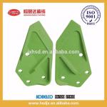 Durable 4 holes green color machinery engineering&construction parts bucket side